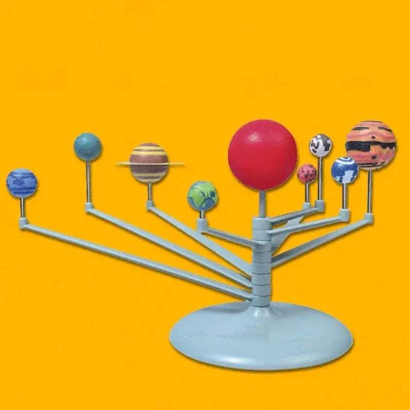Buildable Solar System Model For Kids Self Painting Educational Toy - ToylandEU