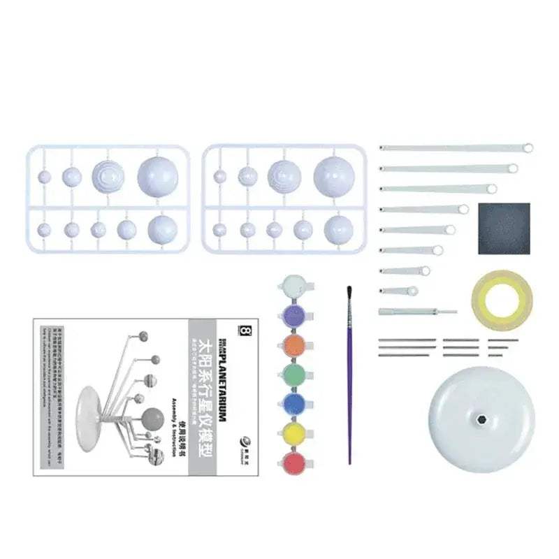 Buildable Solar System Model For Kids Self Painting Educational Toy - ToylandEU
