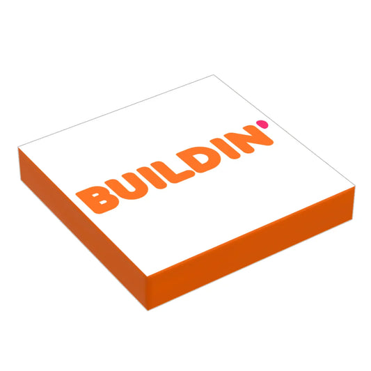 2x2 Figure Tile With LEGO Print for Builders, Custom Printed LEGO City Accessory - ToylandEU