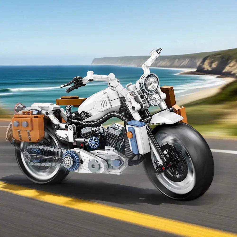  Building Block Motorcycle Model Lego Compatible Gift -  ToylandEU™