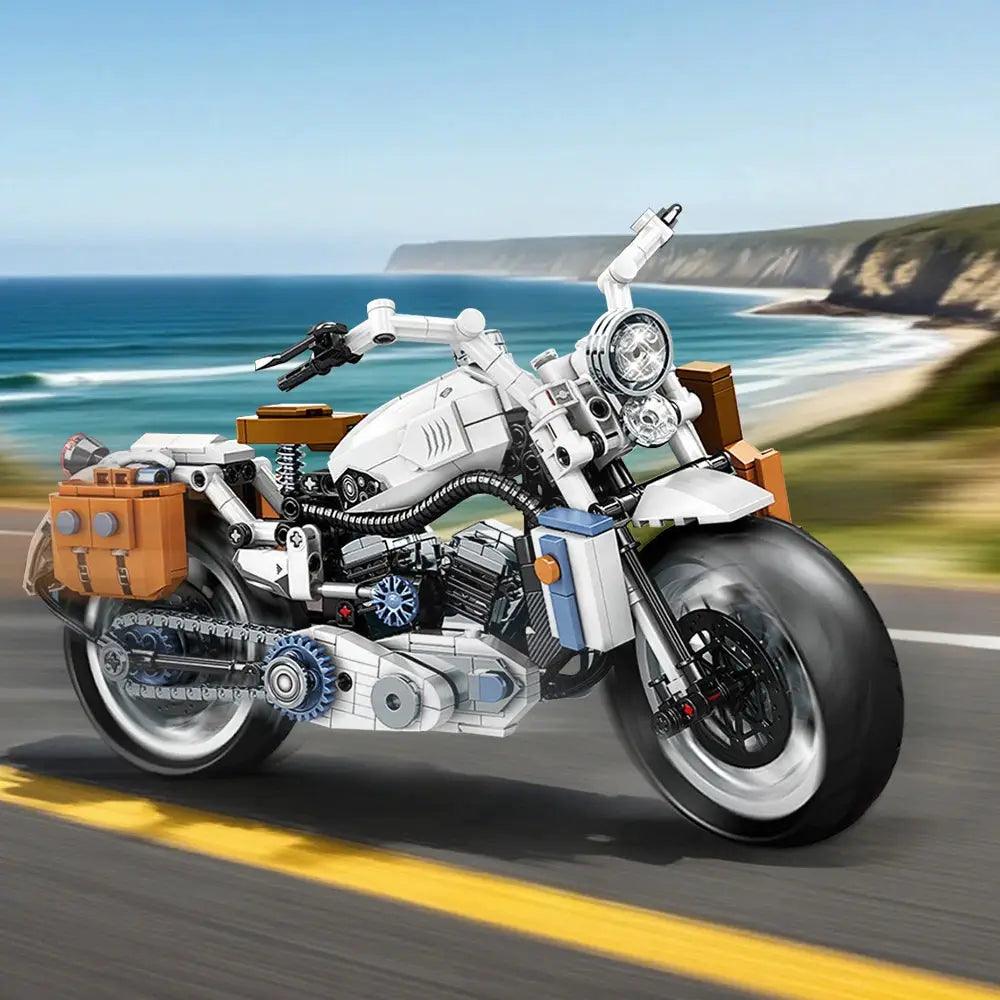  Building Block Motorcycle Model Lego Compatible Gift -  ToylandEU™
