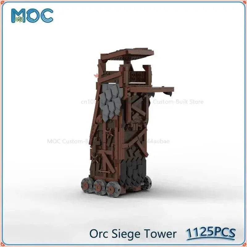  MOC Orc Siege Tower Model MOC Building Blocks DIY Assemble 1125PCS Building Bricks MOC -  ToylandEU™