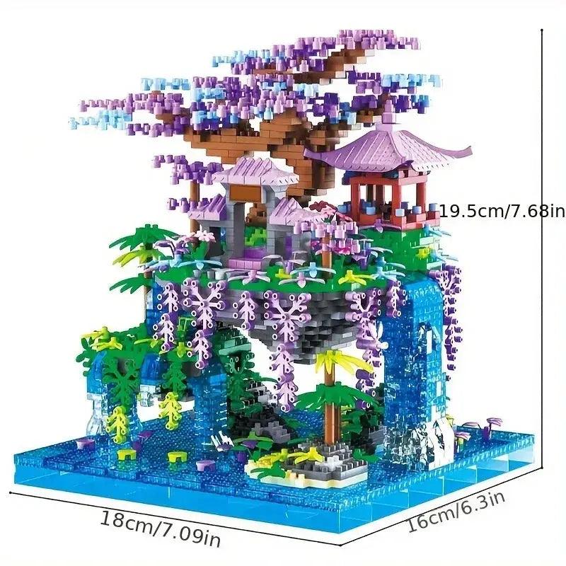 Fairy Pavilion Building Blocks 1460 Pieces Creative Kit -  ToylandEU™