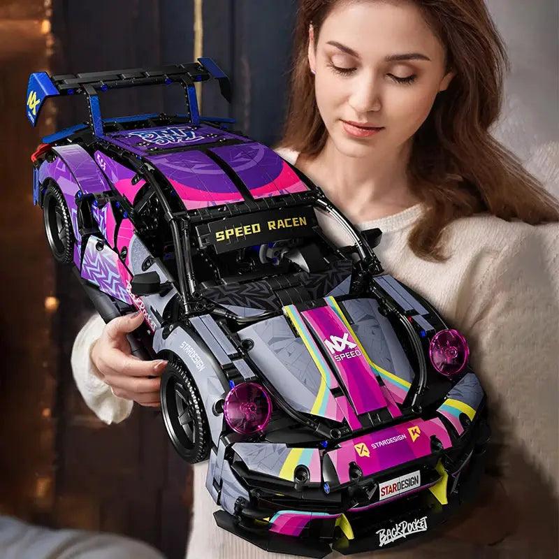  Racing Car Building Blocks Set 1700 Pieces For All Ages -  ToylandEU™