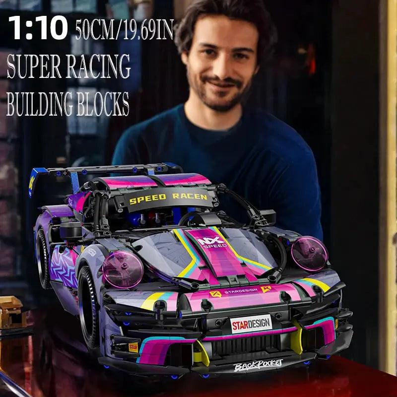  Racing Car Building Blocks Set 1700 Pieces For All Ages -  ToylandEU™