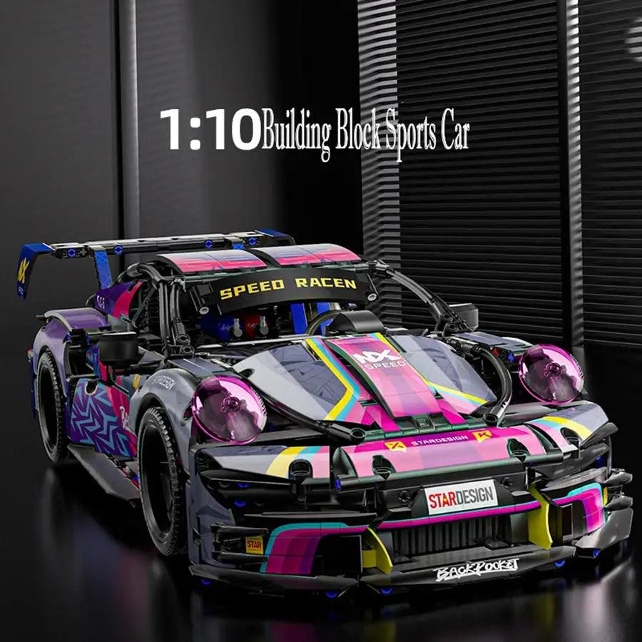  Racing Car Building Blocks Set 1700 Pieces For All Ages -  ToylandEU™