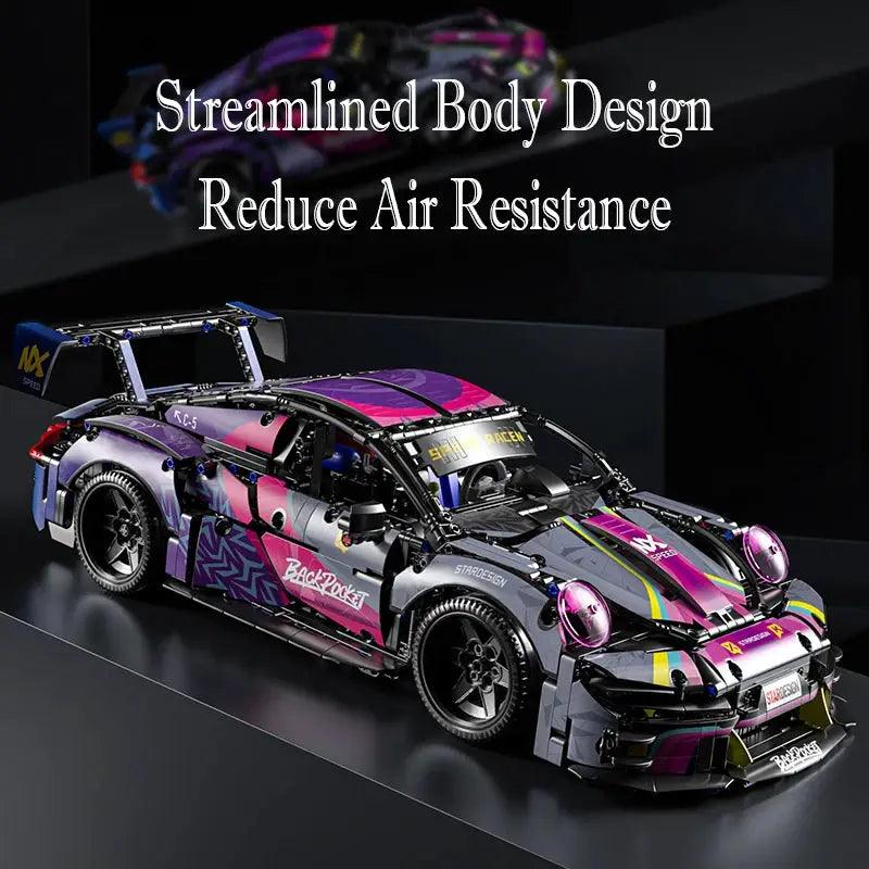  Racing Car Building Blocks Set 1700 Pieces For All Ages -  ToylandEU™