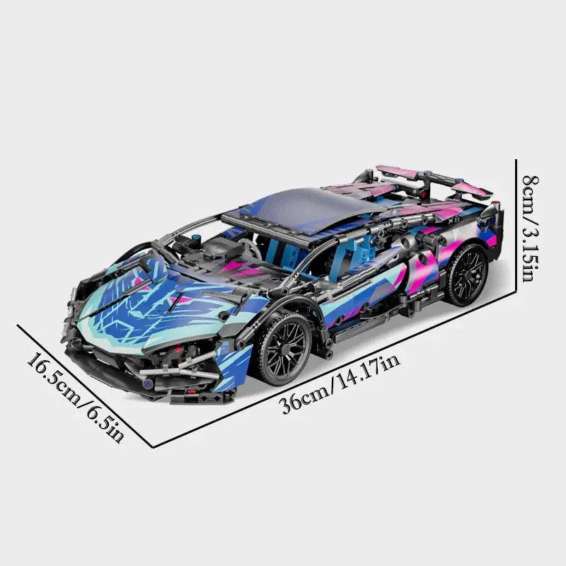  Racing Car Building Blocks Set 1700 Pieces For All Ages -  ToylandEU™