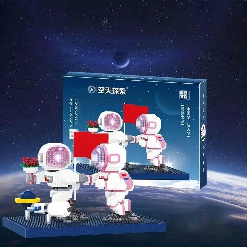  1867PCS Astronaut Building Block Spaceman Model Assembly Toys -  ToylandEU™
