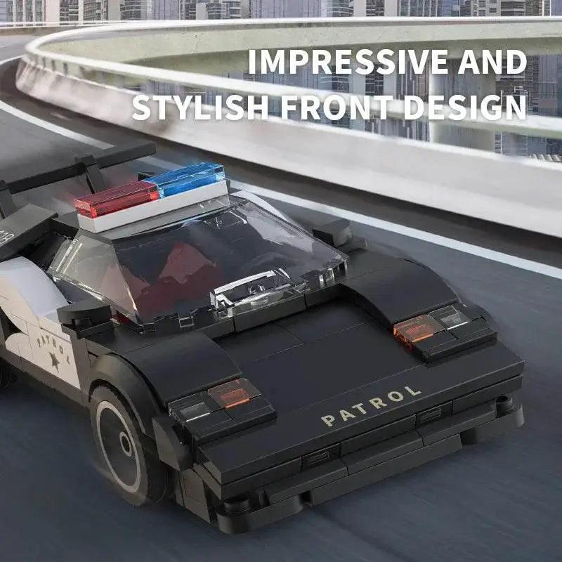  MOC 266PCS City Patrol Police Car Building Blocks Toy Gift -  ToylandEU™