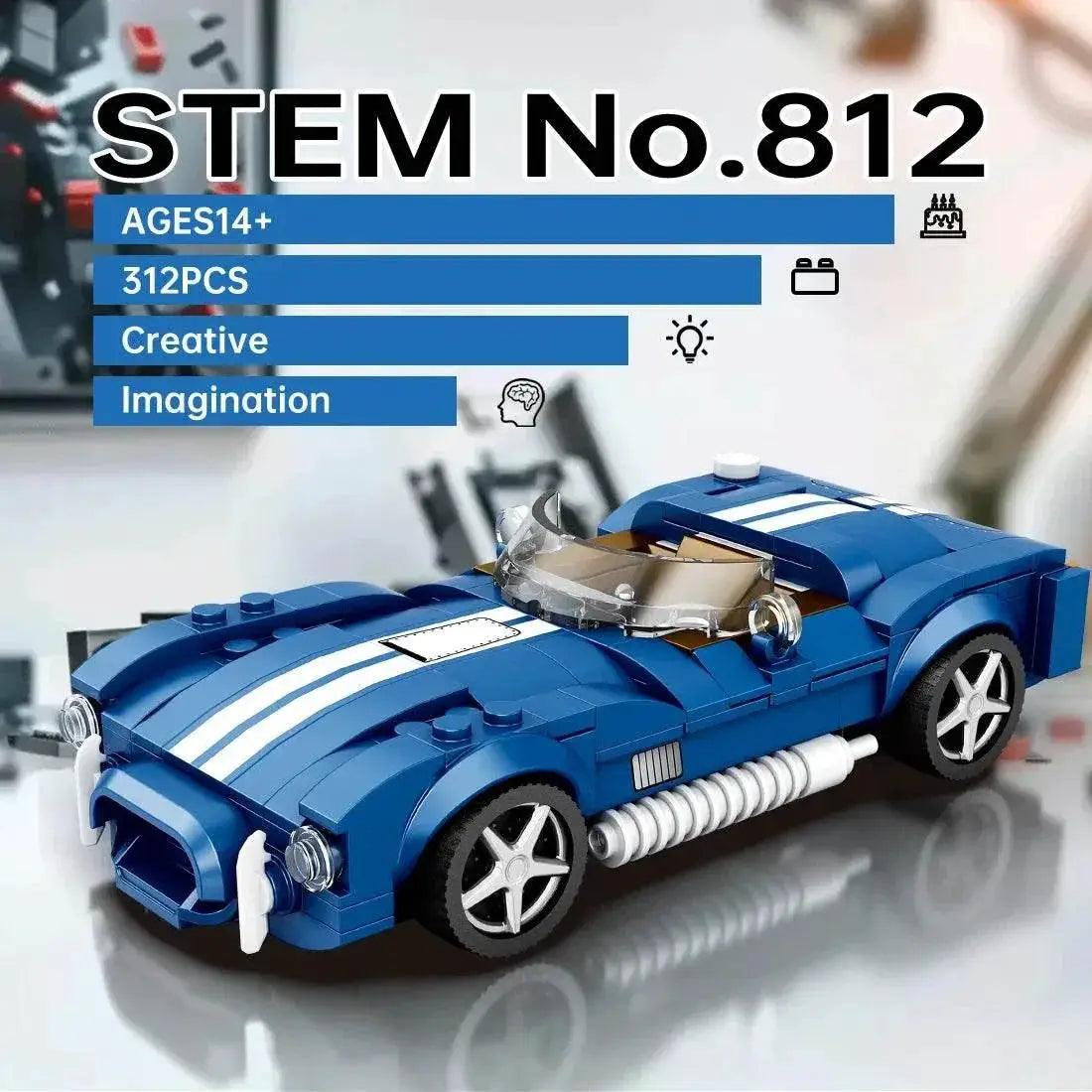  312PCS AC COBRA Car Building Block Set For Kids Gifts -  ToylandEU™
