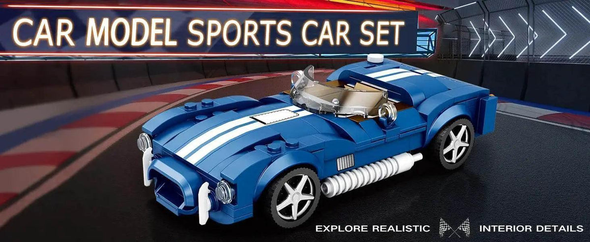  312PCS AC COBRA Car Building Block Set For Kids Gifts -  ToylandEU™
