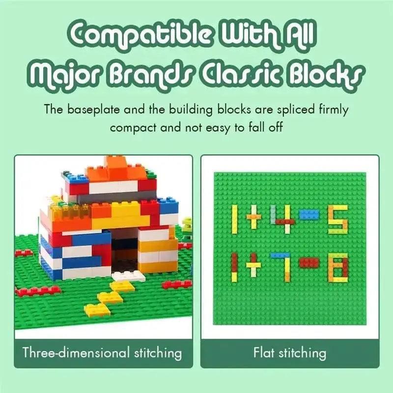  32x32 16x16 Dots Styles Plastic Assembly Blocks Base Plates -  ToylandEU™