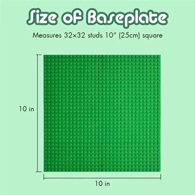  32x32 16x16 Dots Styles Plastic Assembly Blocks Base Plates -  ToylandEU™