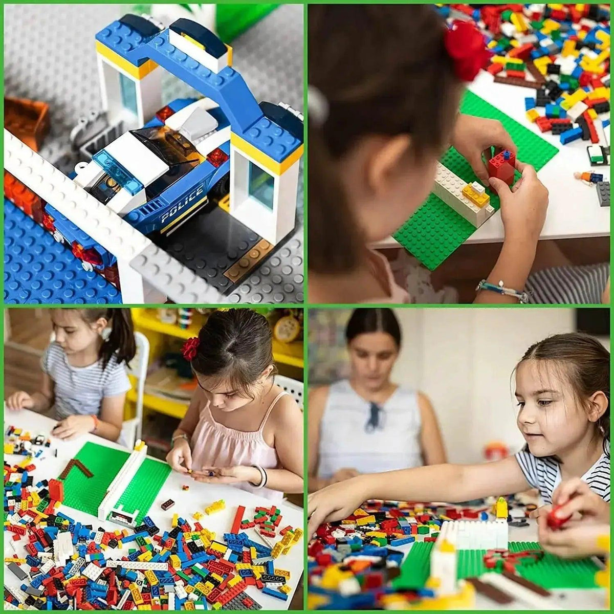  32x32 16x16 Dots Styles Plastic Assembly Blocks Base Plates -  ToylandEU™