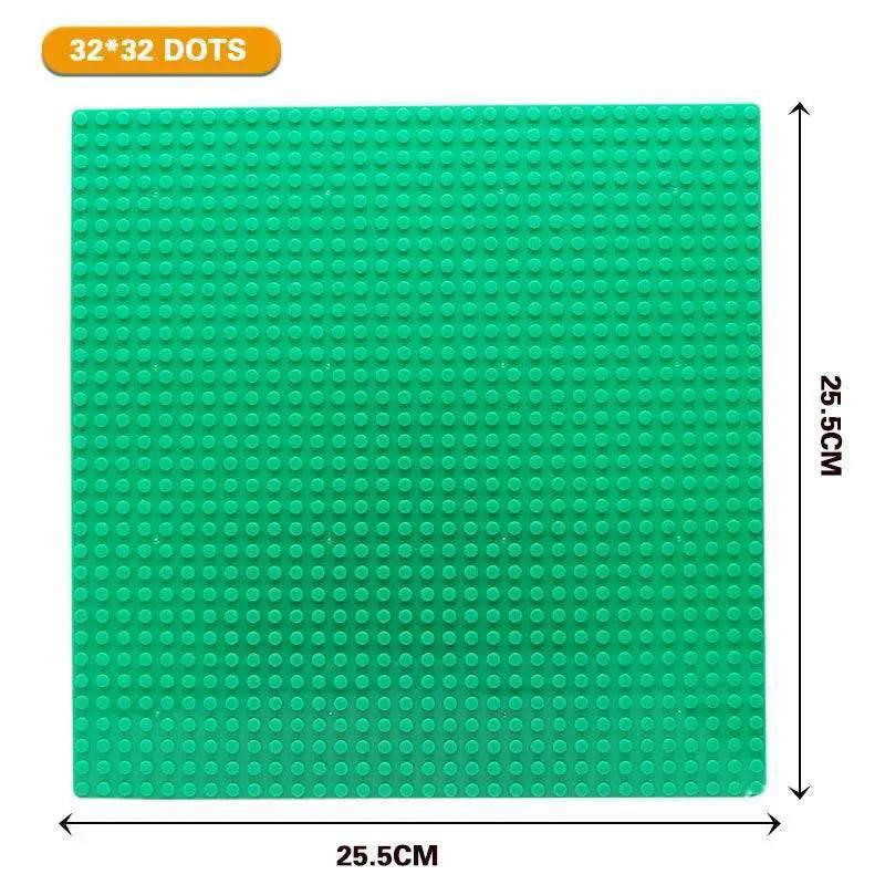  32x32 16x16 Dots Styles Plastic Assembly Blocks Base Plates -  ToylandEU™