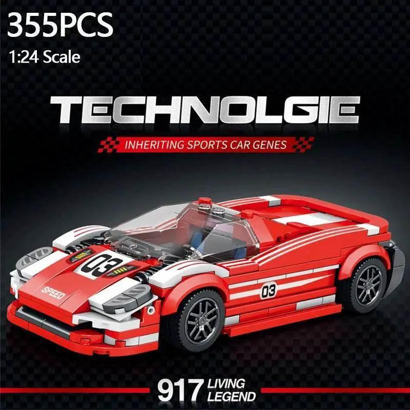  MOC 355PCS City Champion Sport Car Vehicle Building Blocks Toys -  ToylandEU™