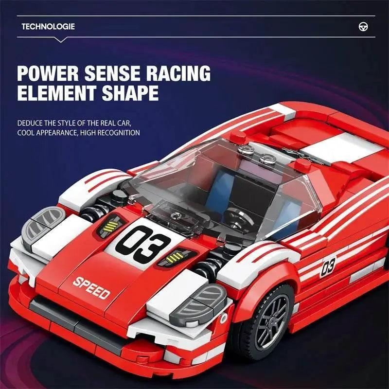  MOC 355PCS City Champion Sport Car Vehicle Building Blocks Toys -  ToylandEU™