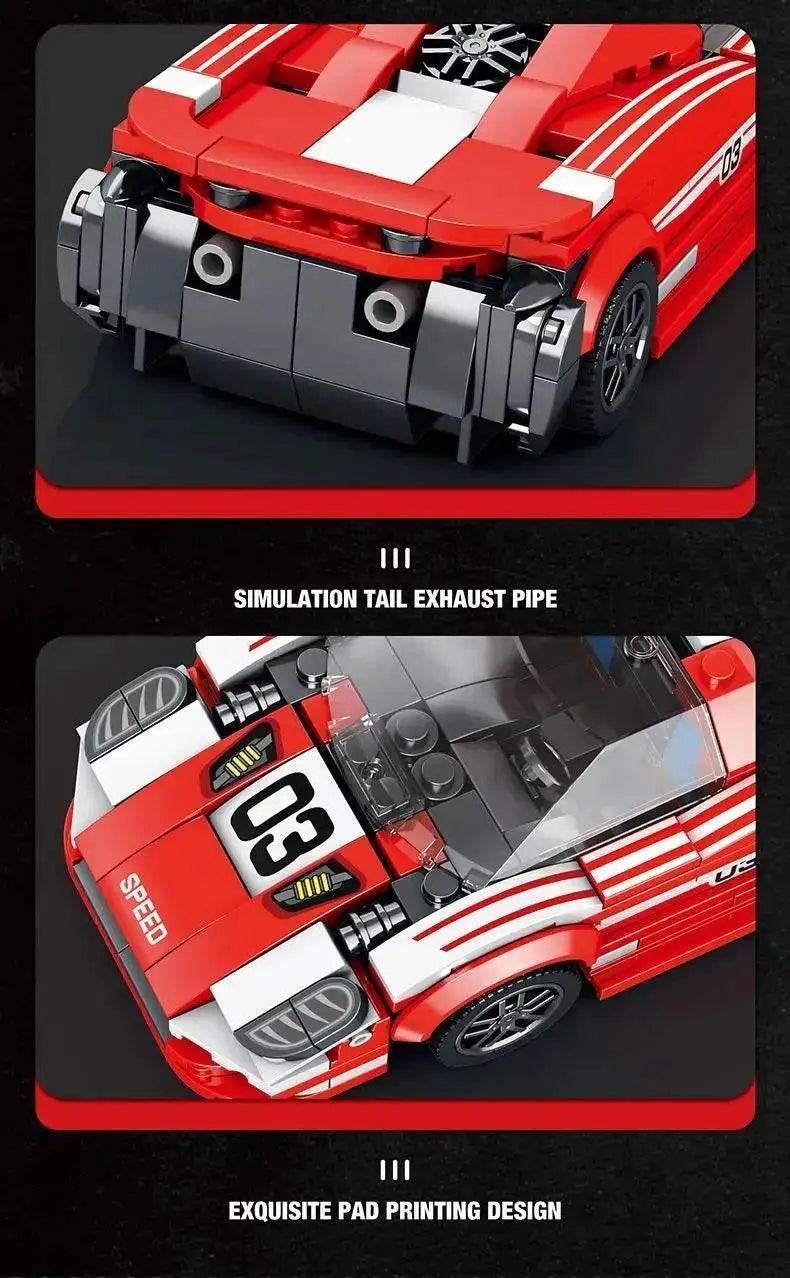  MOC 355PCS City Champion Sport Car Vehicle Building Blocks Toys -  ToylandEU™