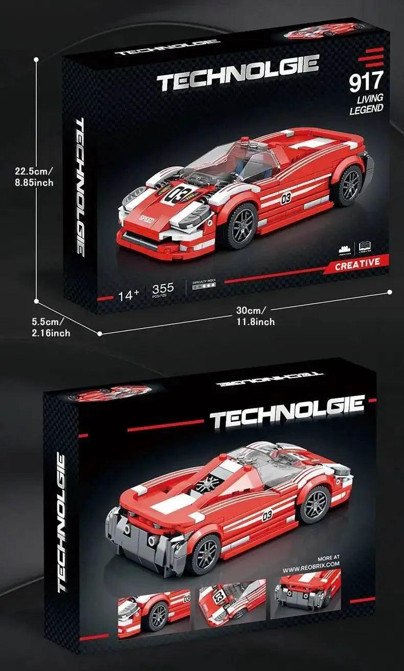  MOC 355PCS City Champion Sport Car Vehicle Building Blocks Toys -  ToylandEU™