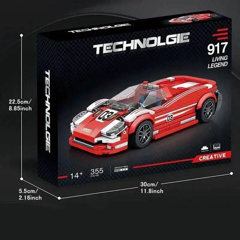  MOC 355PCS City Champion Sport Car Vehicle Building Blocks Toys -  ToylandEU™