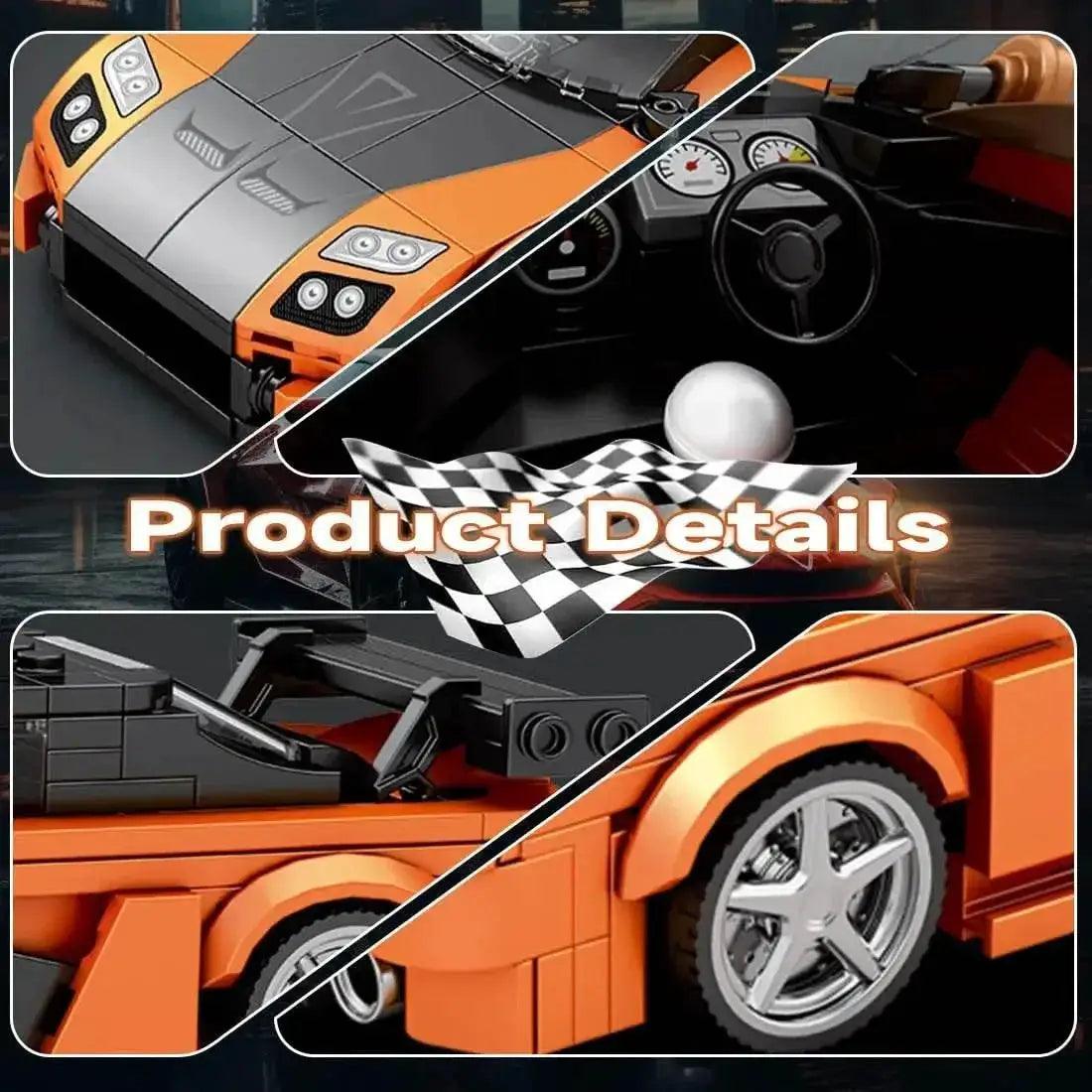  367PCS RX7 Sports Car Building Block Creative City Vehicle -  ToylandEU™