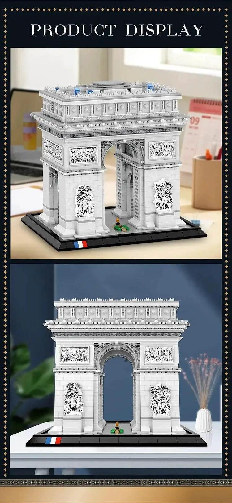  MOC 3718PCS Arc de Triomphe Model Building Blocks for Kids -  ToylandEU™