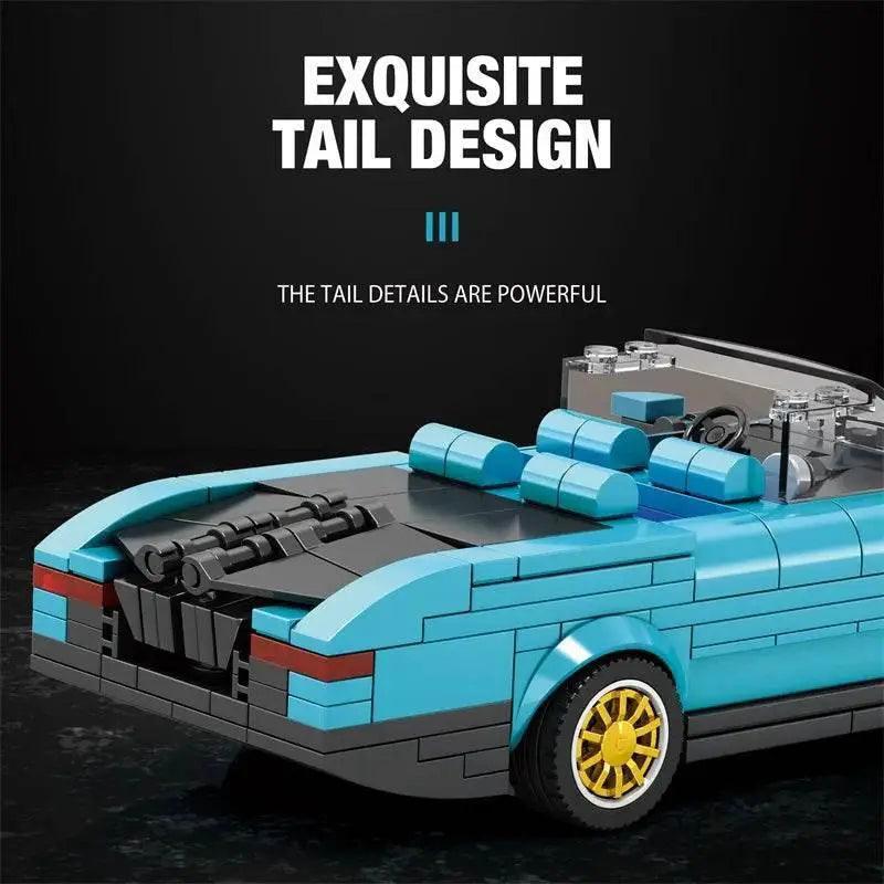  MOC 417PCS Retro Luxury Cars Model Building Blocks 1:24 Scale -  ToylandEU™