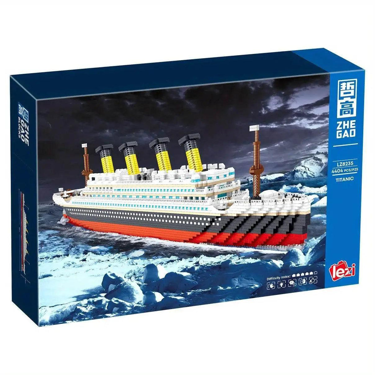  MOC 4404PCS Titanic Building Blocks Mini Cruise Ship Model Toys -  ToylandEU™