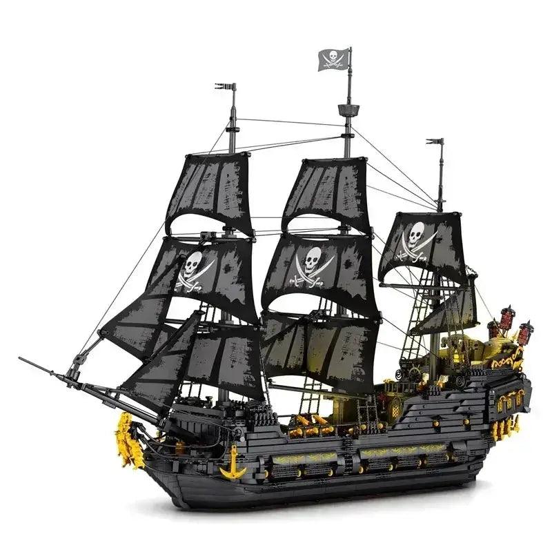  MOC Black Pearl Pirate Ship Building Blocks Set 4708 Pieces -  ToylandEU™