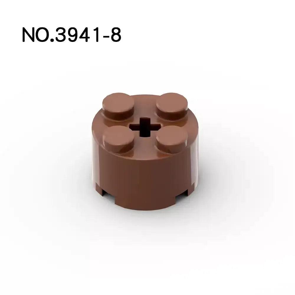  Lego Compatible Round Brick 2x2 With Axle Hole 50 Pcs -  ToylandEU™