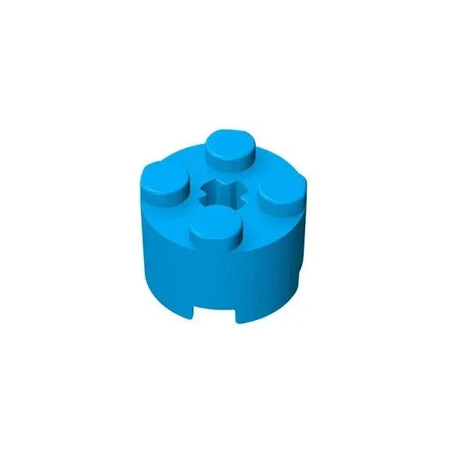  Lego Compatible Round Brick 2x2 With Axle Hole 50 Pcs -  ToylandEU™