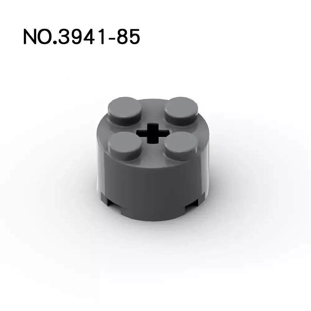  Lego Compatible Round Brick 2x2 With Axle Hole 50 Pcs -  ToylandEU™