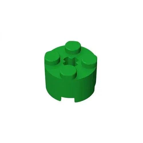  Lego Compatible Round Brick 2x2 With Axle Hole 50 Pcs -  ToylandEU™