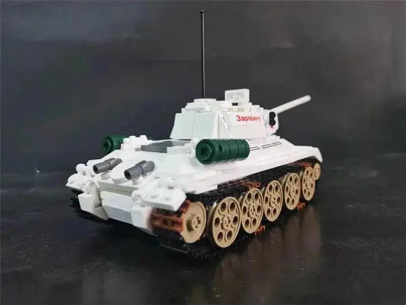  MOC 518PCS T34-85 Tank Building Blocks Set Educational Toys -  ToylandEU™