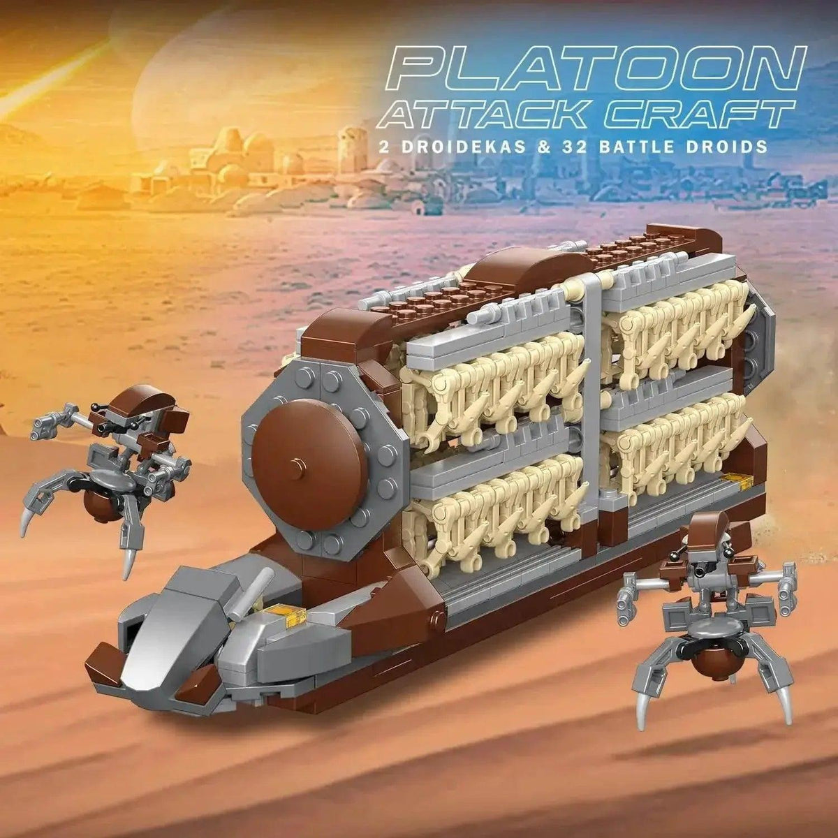  MOC 522PCS Space War Transport Vehicle Building Blocks Toys -  ToylandEU™