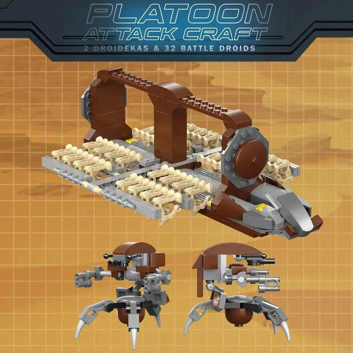  MOC 522PCS Space War Transport Vehicle Building Blocks Toys -  ToylandEU™