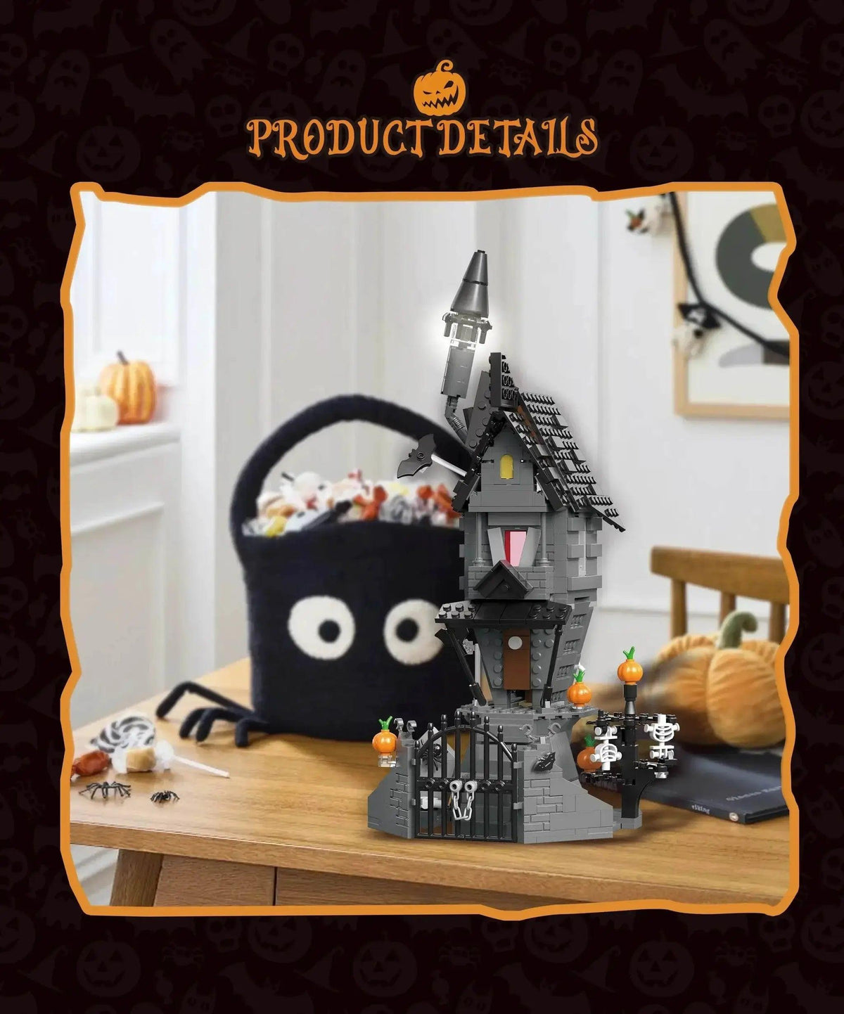  MOC 581PCS Nightmareal Castle Building Blocks DIY Toys For Kids -  ToylandEU™