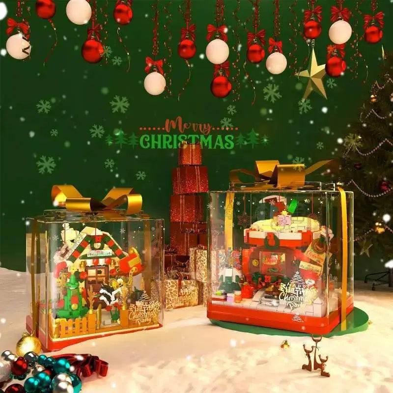  MOC 654PCS Christmas House Building Blocks Gift Box Set for Kids -  ToylandEU™