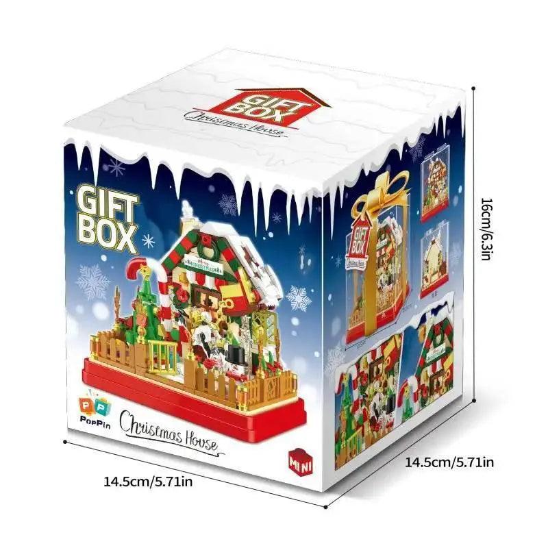  MOC 654PCS Christmas House Building Blocks Gift Box Set for Kids -  ToylandEU™