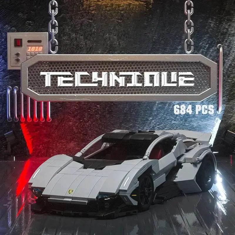  MOC 684PCS Technical Boomerang Racing Car Building Blocks Toys -  ToylandEU™