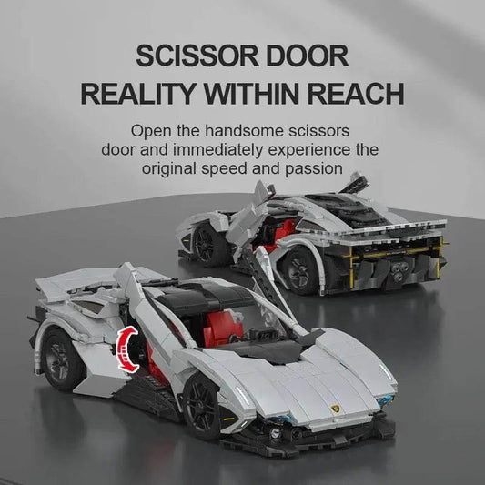  MOC 684PCS Technical Boomerang Racing Car Building Blocks Toys -  ToylandEU™