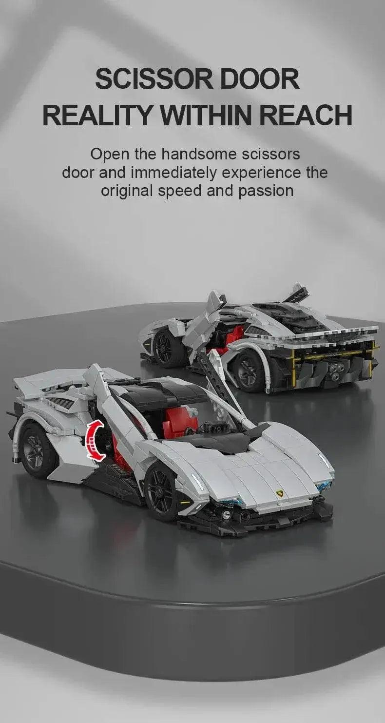  MOC 684PCS Technical Boomerang Racing Car Building Blocks Toys -  ToylandEU™