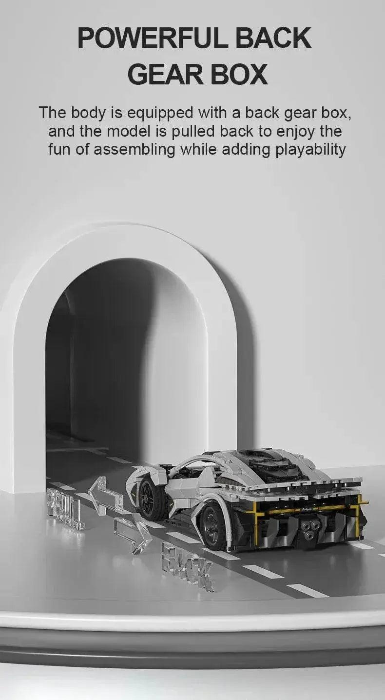  MOC 684PCS Technical Boomerang Racing Car Building Blocks Toys -  ToylandEU™