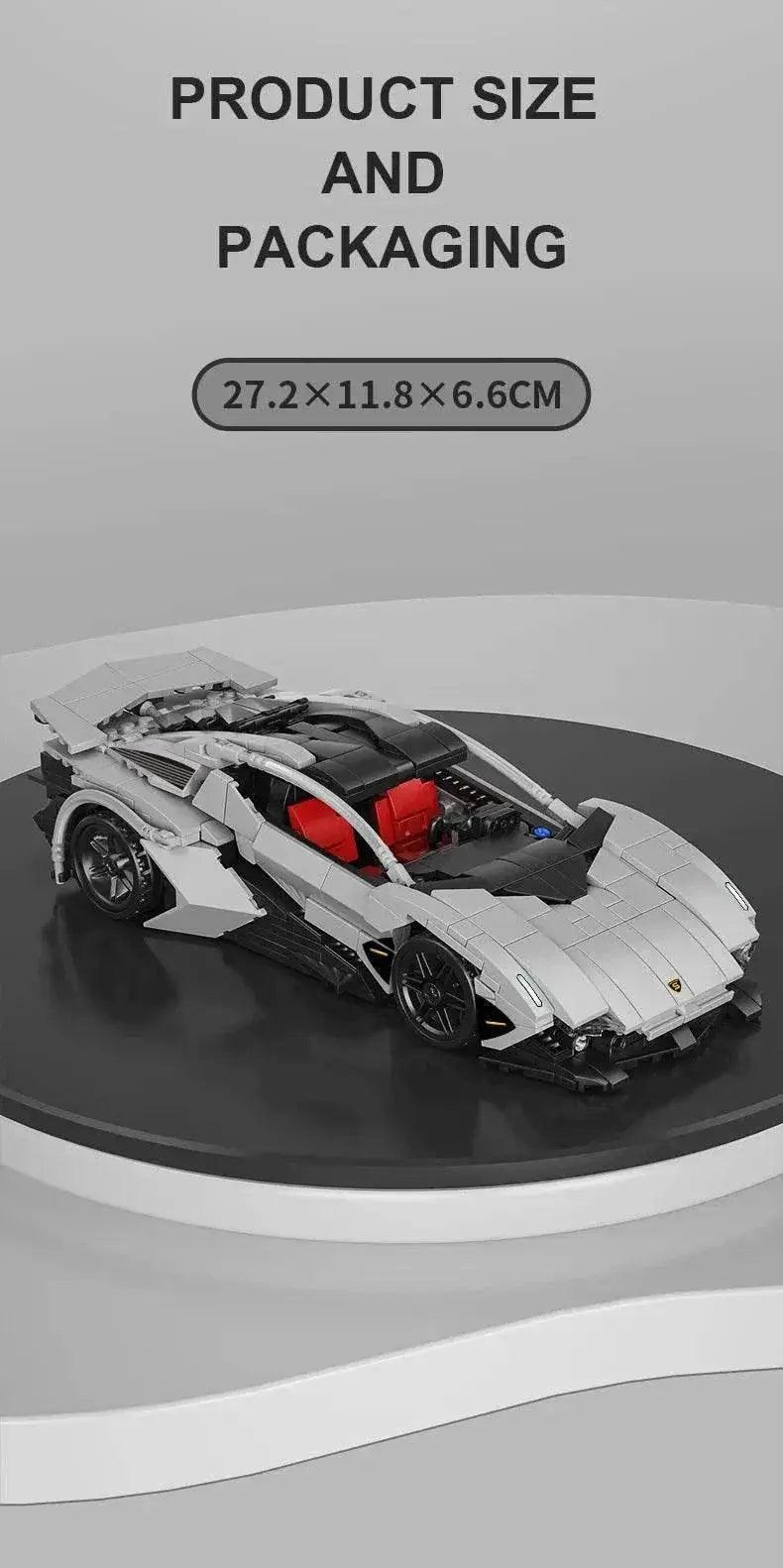  MOC 684PCS Technical Boomerang Racing Car Building Blocks Toys -  ToylandEU™