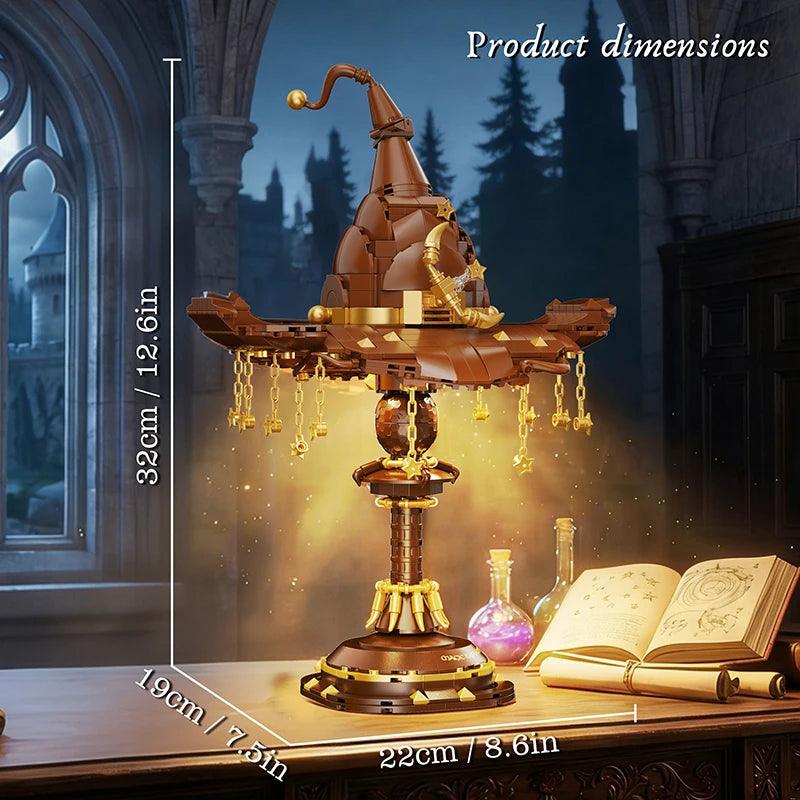  Building Block Set | 698 Pcs Wizard Hat | Toylandeu™ 
