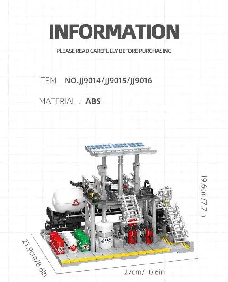  MOC 717PCS Chemical Plant Building Blocks Toys for Kids Gifts -  ToylandEU™