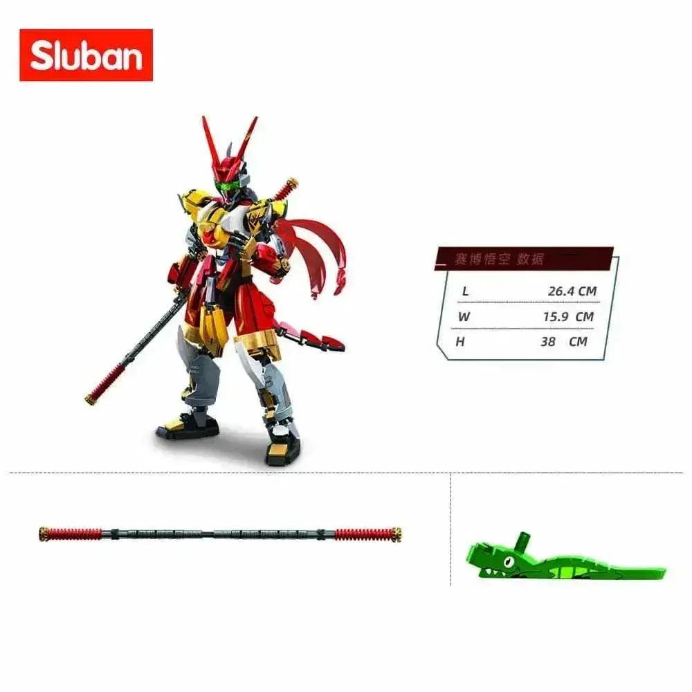  MOC 755PCS Cyber Wukong Building Blocks Monkey King Model Set -  ToylandEU™