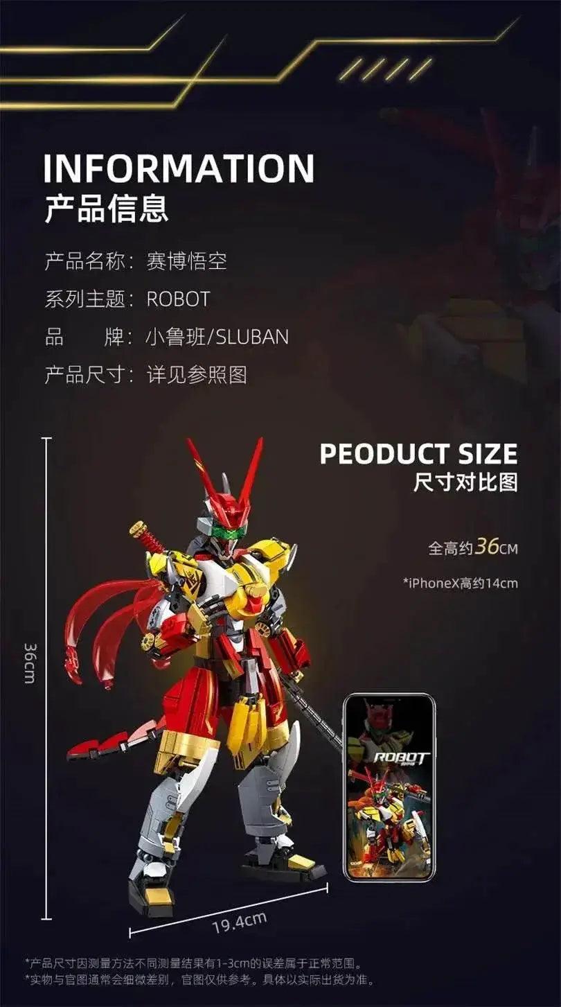  MOC 755PCS Cyber Wukong Building Blocks Monkey King Model Set -  ToylandEU™
