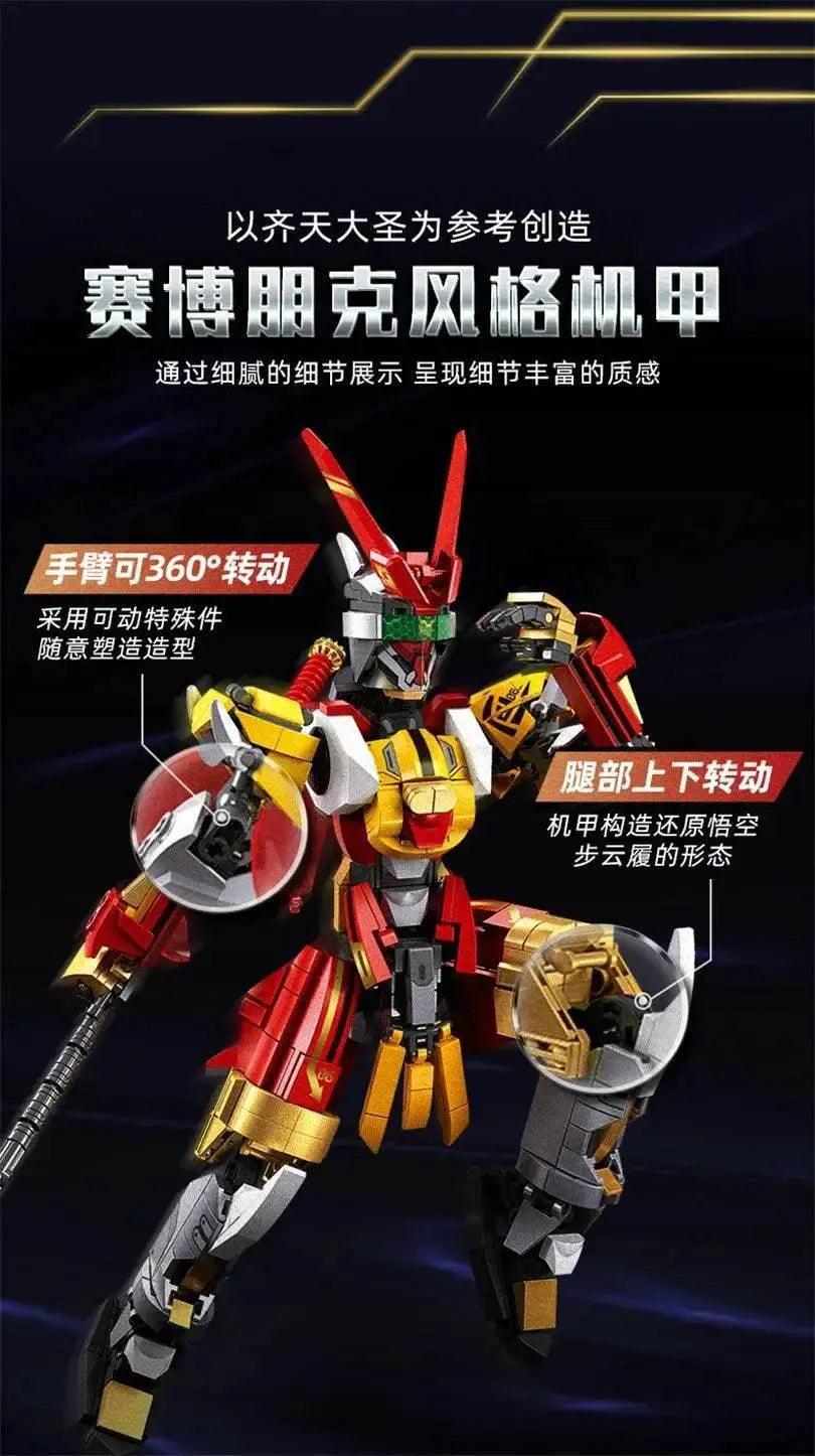  MOC 755PCS Cyber Wukong Building Blocks Monkey King Model Set -  ToylandEU™